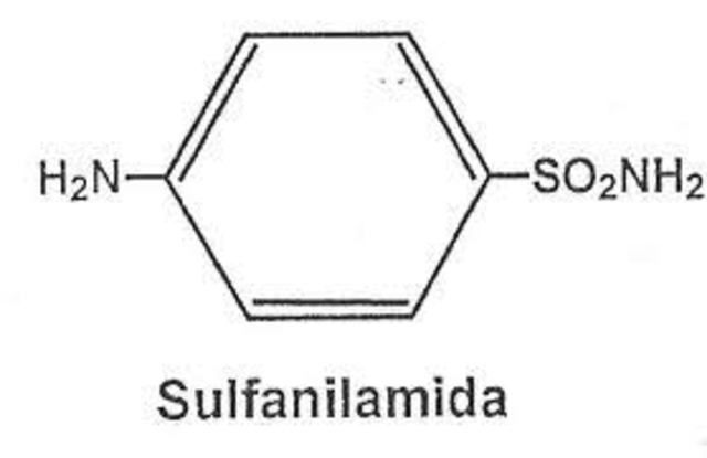 sintetización de la sulfanilamida