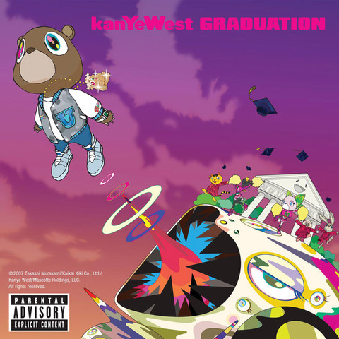 Kanye West released Graduation.