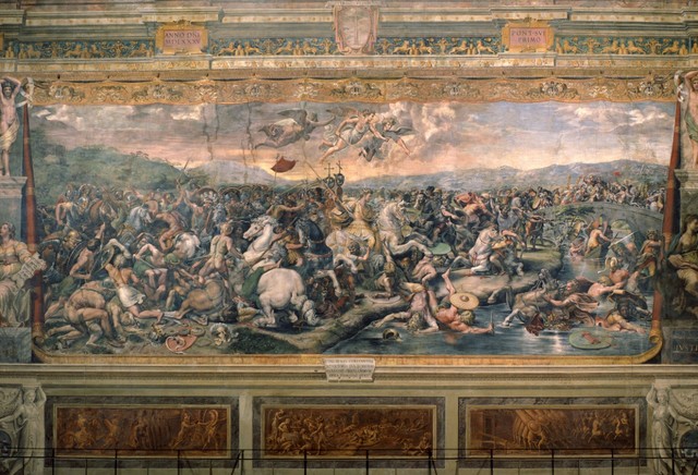 Constantine defeated Maxentius