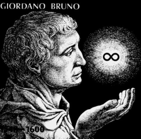 Giordano Bruno desarrolló la astronomía.