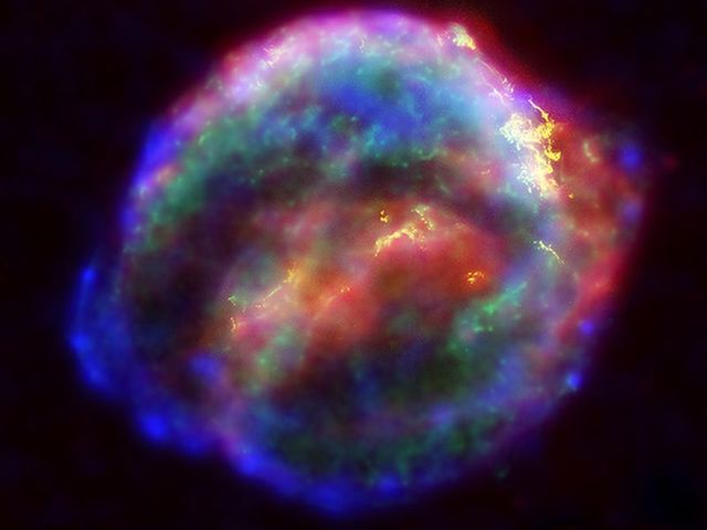 Aparición de una supernova