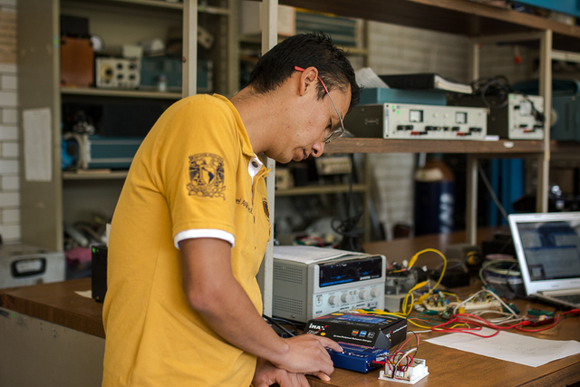Centro de Instrumentos en la UNAM.