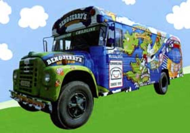 Tour bus retrofitted for fun