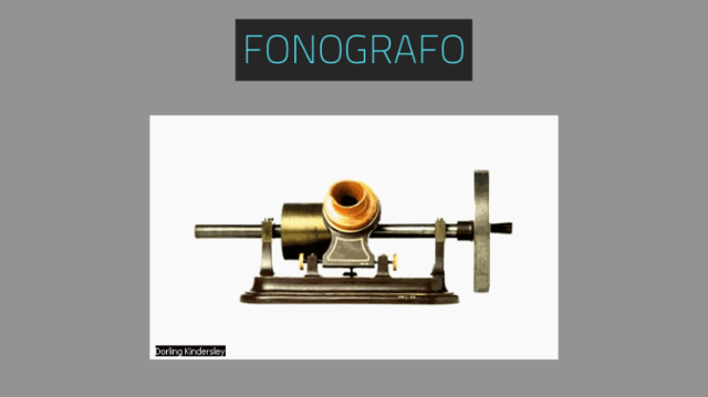 Avance del equipo de sonido, primero