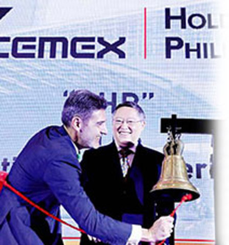 CEMEX en la Bolsa de Sudamérica y Filipinas