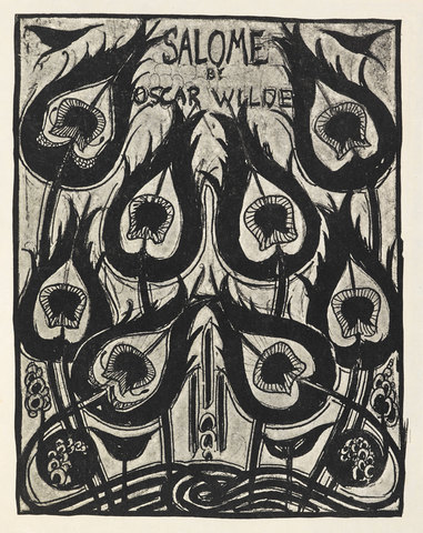 Sketch for the Cover of "Salome" by Oscar Wilde / AUBREY BEARDSLEY