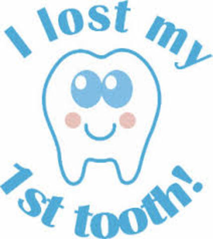 lost my first tooth