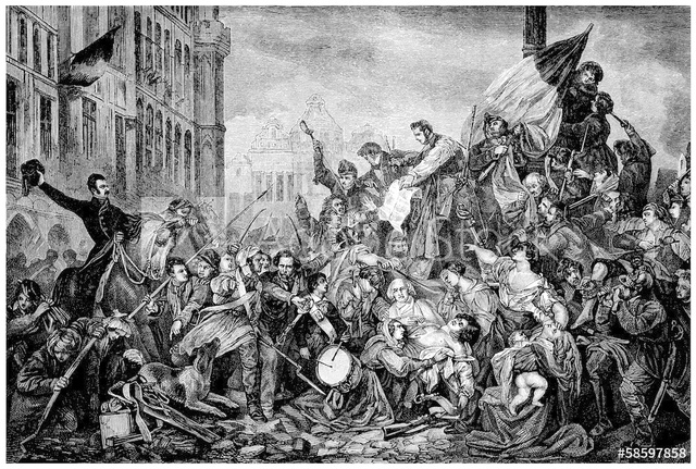 A nép behatol a Konventbe, kenyeret követel és azt, hogy vezessék be az 1793-as alkotmány.