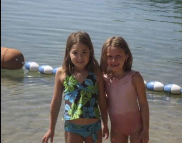 I went to my first summer camp with my best friend!