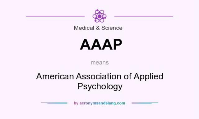 American Associaton for Applied Psychology (AAAP)