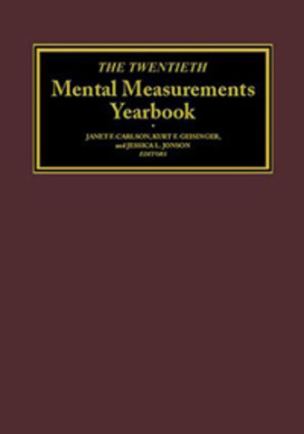 Mental Measurement Yearbook de Buros