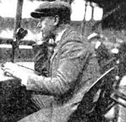 Baseball is heard for the first time over the radio.