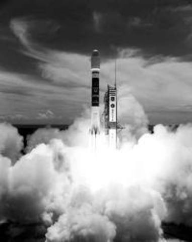 Explorer orbits the Earth