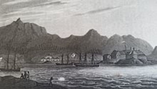 The first Russian settlement on Alaska was founded