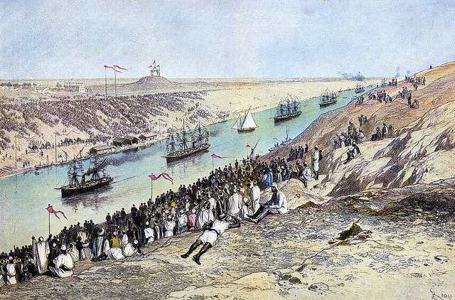 The Suez Canal “creation”