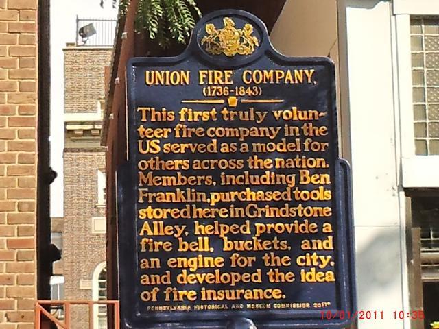 First Fire Company Established