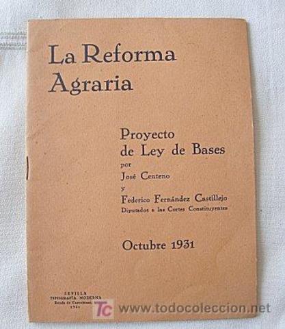 Aprobación Ley de Bases de la Reforma Agraria