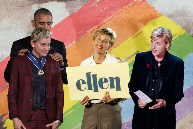 Ellen comes out to the public