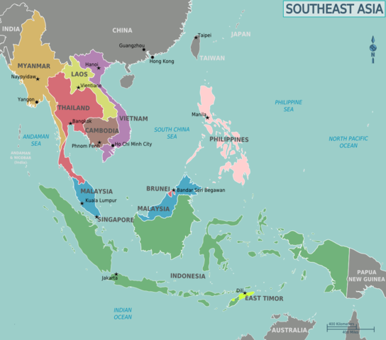 Japan rules most of Southeast Asia
