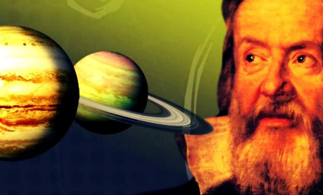 Galileo Galilei construyó un telescopio y descubrió los satélites de Júpiter y la ley de la caída de los cuerpos.