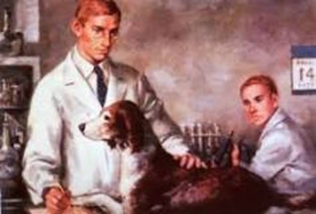 Frederick Grant Banting, Charles Best, James Collip, y J.J.R 1921