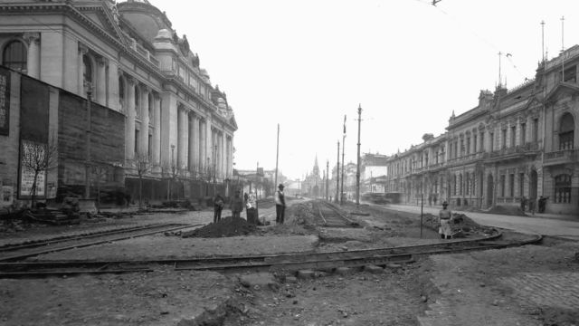 Los primeros rieles nacionales