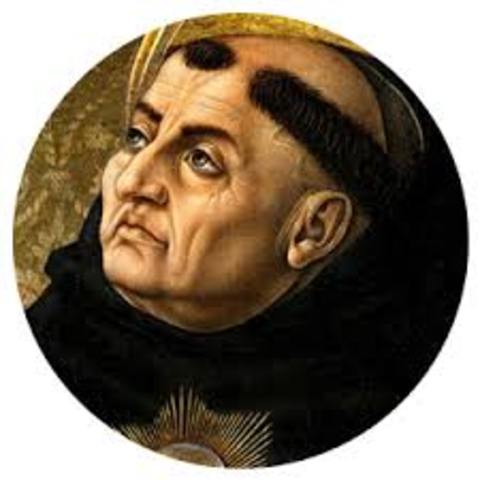 Tomás de Aquino (Italia 1225-1274)