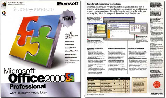 MICROSFT 9.0 EXCEL 2000