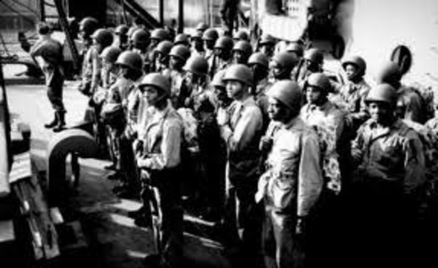 Truman Orders end to segregation in armed forces