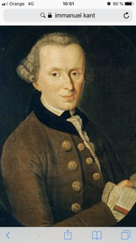 Immanuel Kant (1724-1804)