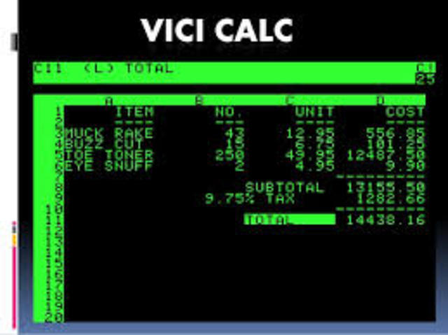 LA PRIMERA HOJA DE CALCULO