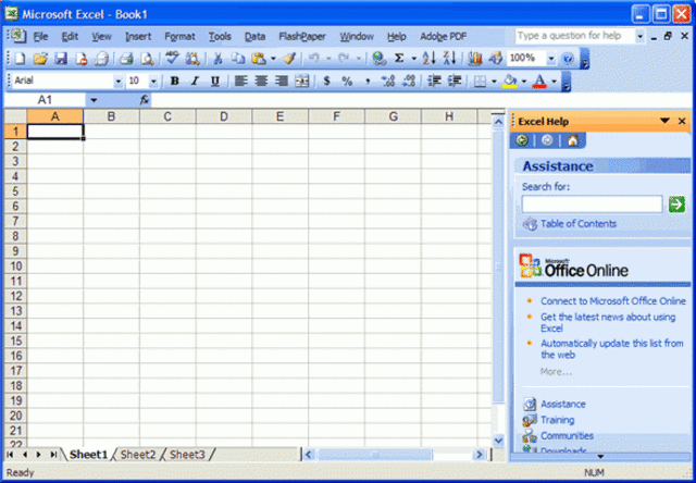 MICROSOFT EXCEL 11.0