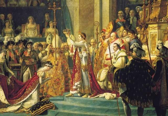 Napóleon császárrá koronázása