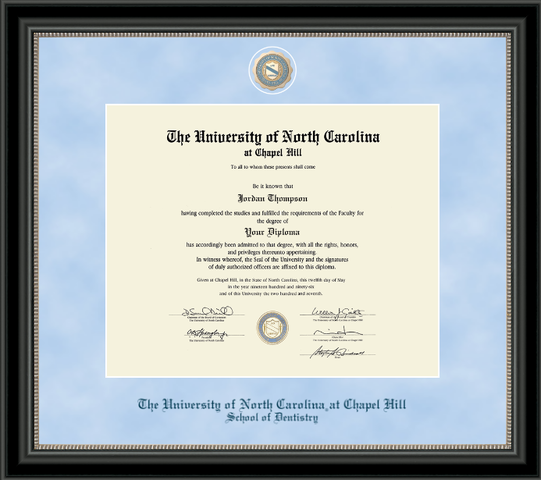 DDS from UNC Chapel Hill