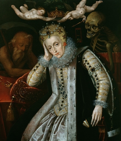 Elizabeth I dies