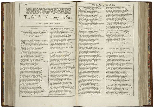 Shakespeare writes his first play: Henry VI, Part One
