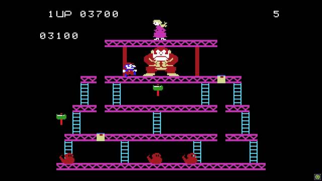 Donkey Kong, el precursor dels jocs de plataformes