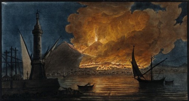 Le eruzioni Vesuvio 1767