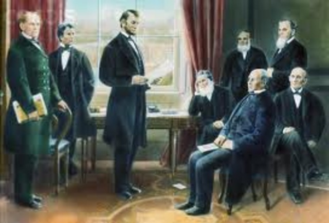 Emancipation Proclamation Drafted