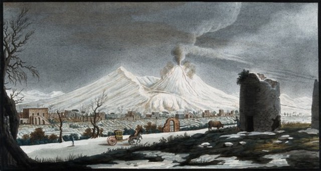 Le eruzioni Vesuvio 1776