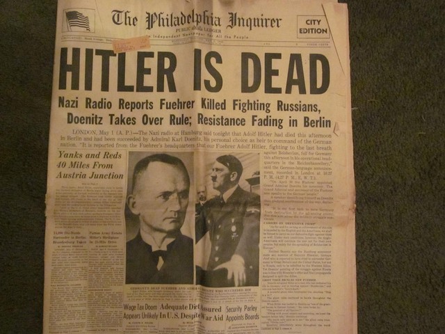 Death of Hitler