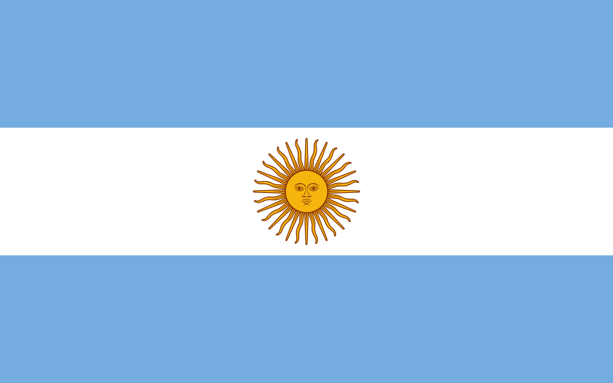 1816  Independencia de Argentina