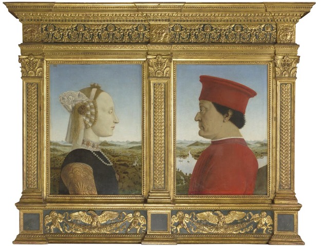 PIERO - I duchi di Urbino Federico da Montefeltro e Battista Sforza