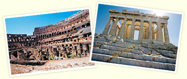 Grecia (1200-146 a.C) y Roma (8000a.C-476 a.C)