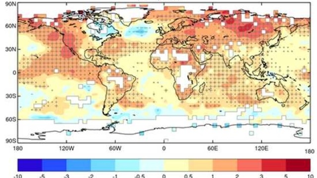 El año más cálido jamás registrado.