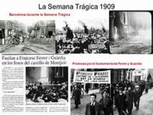 Semana trágica de Barcelona