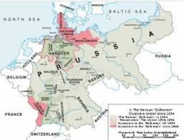 Unificacion de aduanas de Prusia