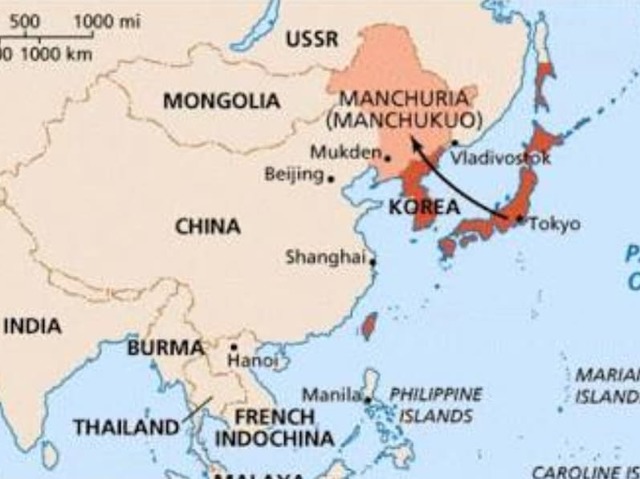 Manchuria, bajo protectorado de Japón
