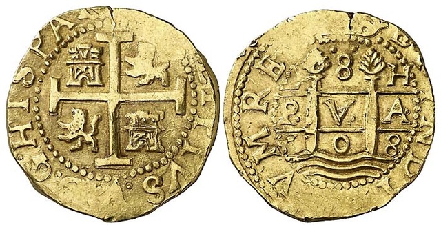 Primeras monedas acuñadas en Nueva Granada