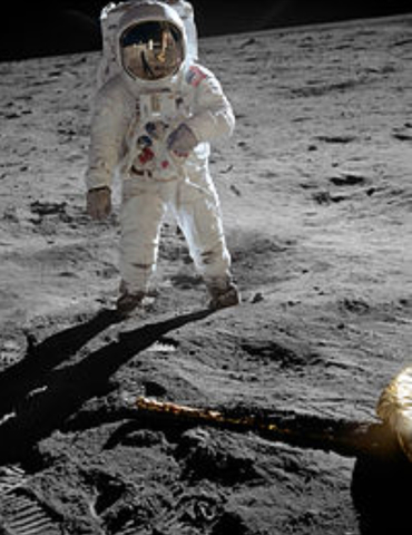 First Man to walk on the Moon